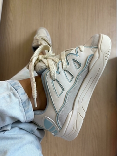 TÊNIS OZIRIS OFF WHITE/BLUE - MV STORE