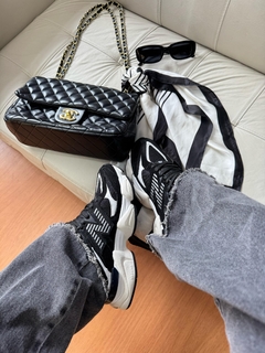 NB 9060 COURO PRETO/BRANCO - MV STORE