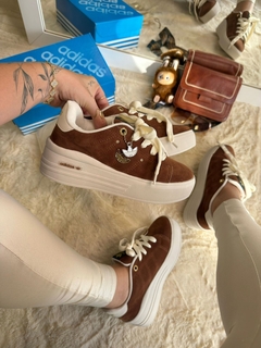 PUSH PLATAFORMA MARRON SUEDE - MV STORE