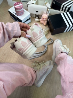 TÊNIS OFF WHITE/ROSA - loja online
