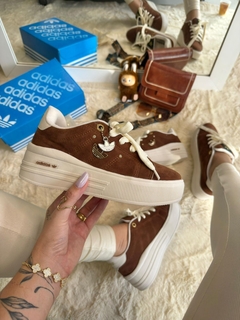 PUSH PLATAFORMA MARRON SUEDE - loja online