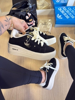PUSH PLATAFORMA PRETO/SUEDE - MV STORE