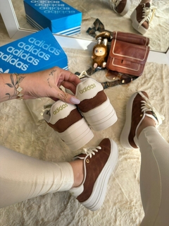 PUSH PLATAFORMA MARRON SUEDE