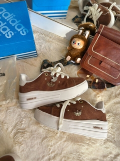 PUSH PLATAFORMA MARRON SUEDE - comprar online