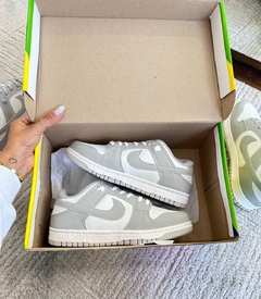 DUNK LOW CINZA/BRANCO