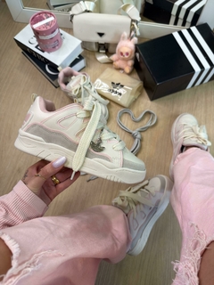 TÊNIS OFF WHITE/ROSA