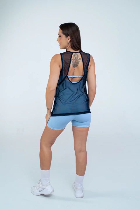 Regata Tule Preta - comprar online