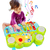 BrinquedosMusicais para Bebês Conjunto de Piano, Xilofone e Bateria 3 em 1