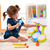 Crianças conjunto de tambor crianças 1-3 instrumentos musicais do bebê brinquedos educativos para crianças menina microfone atividades de aprendizagem - comprar online