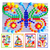Brinquedos Educativos Montessori Artesanais, Jogo de Puzzle 3D Inteligente, DIY Jigsaw Board, Prego Cogumelo, Presentes, 296 peças por conjunto - Wooly