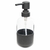 DISPENSER DE JABON LIQUIDO OHIO NEGRO AZABACHE