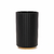 VASO PORTA CEPILLO DE DIENTES CLEVELAND BLACK & WOOD