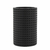 VASO PORTACEPILLO DIENTE BOSTON AZABACHE POLYRESIN