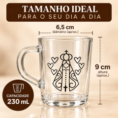 Caneca De Vidro Nossa Senhora Aparecida na internet