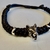 Pulsera gruesa hilo encerado y acero Wolf - comprar online