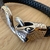 Pulsera Snake, acero y cuero - Kalabera