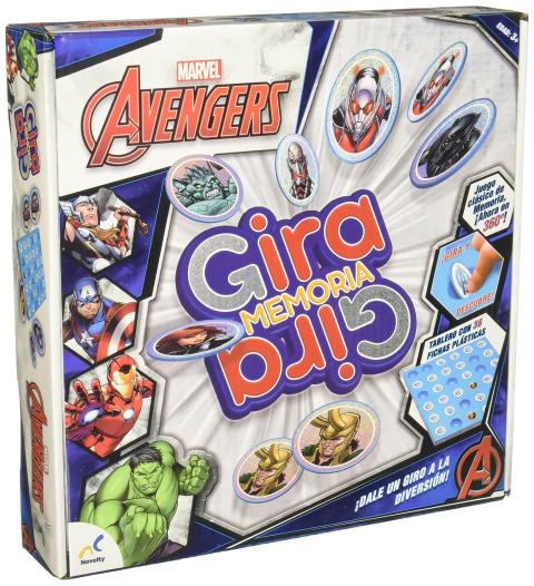 Novelty Corp Gira Memoria Avengers