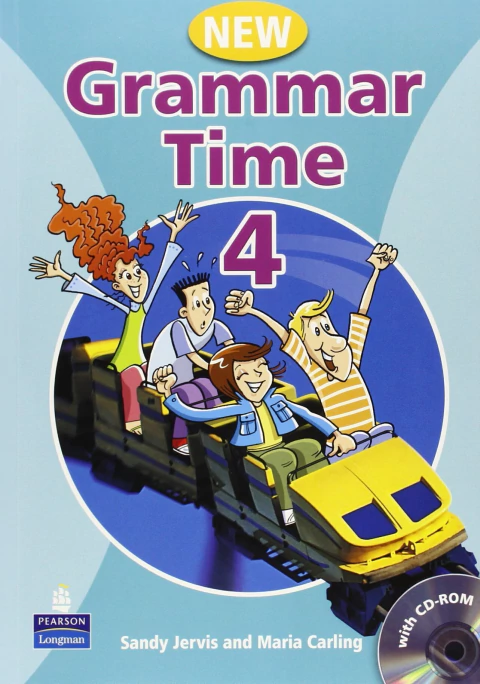 NEW GRAMMAR TIME 4 C/MULTI ROM [Pocket Book] Jervis, Sandy