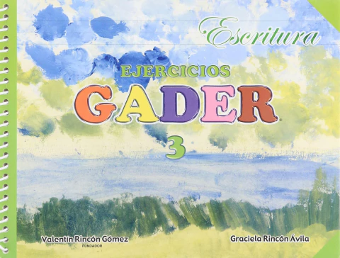 CUADERNOS GADER 3 EJERCICIOS ESCRITURA (PAQUETE) [Paperback] GRACIELA RINCON AVILA