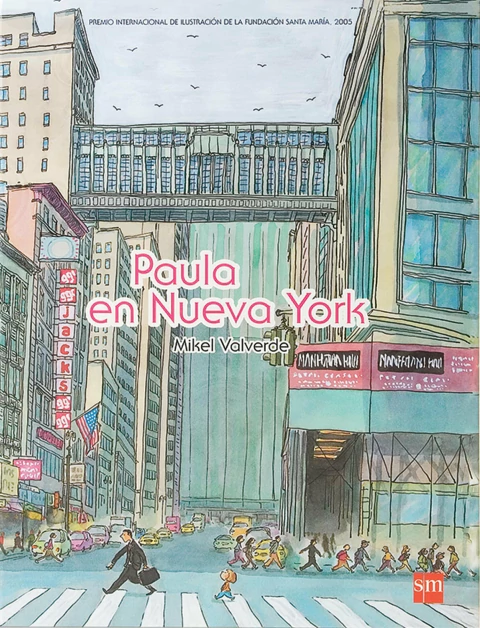 PAULA EN NUEVA YORK [Board book] Valverde, Mikel