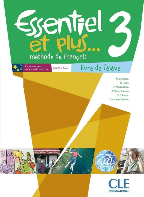 Essentiel et plus 3 N A2 -LE+CD MP3 - M Ados: Livre de l'élève [Paperback] Butzbach, Michèle; Castain, RN; fache, R; Nolla, C.M.; Pastor, Dolorès and Zaldivar, I.S.