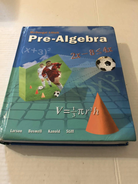 McDougal Littell Pre-Algebra: Student Edition 2005 [Hardcover] houghton-mifflin-company