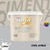 Efeito Cimento Queimado Perolizado Decorativo 1.2kg Todas as Cores Disponiveis Efeito Aveludado Uso Interno e Externo - comprar online