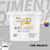 Efeito Cimento Queimado Perolizado 1.2kg Cor Branco Efeito Aveludado Maza
