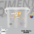 Imagem do Efeito Cimento Queimado Perolizado Decorativo 1.2kg Todas as Cores Disponiveis Efeito Aveludado Uso Interno e Externo
