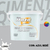 Efeito Cimento Queimado Perolizado Decorativo 1.2kg Todas as Cores Disponiveis Efeito Aveludado Uso Interno e Externo - Colimark