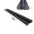 Protetor Rolinho Veda Porta Impermeável 90 cm sem Costura Ajustável Preto Proteção Dupla - comprar online