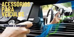 Banner da categoria Acessórios para Carros