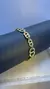 Pulseira Elos em Prata 925 e Banho em Ouro Amarelo 18k