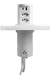 Torre de TomadaMultiplug 2 Tomadas 10A/20A + 2usb (a+c) Indução