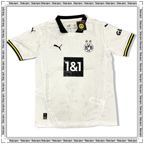 Camisa Borussia Dortmund Third 24/25 Torcedor Puma Masculina - Branca