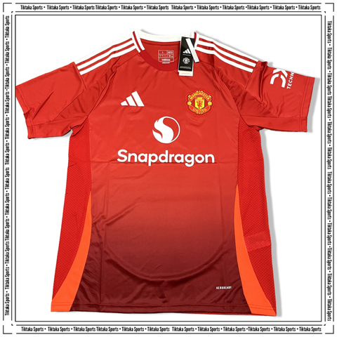 Camisa Manchester United Home 24/25 - Torcedor Adidas Masculino - Vermelho