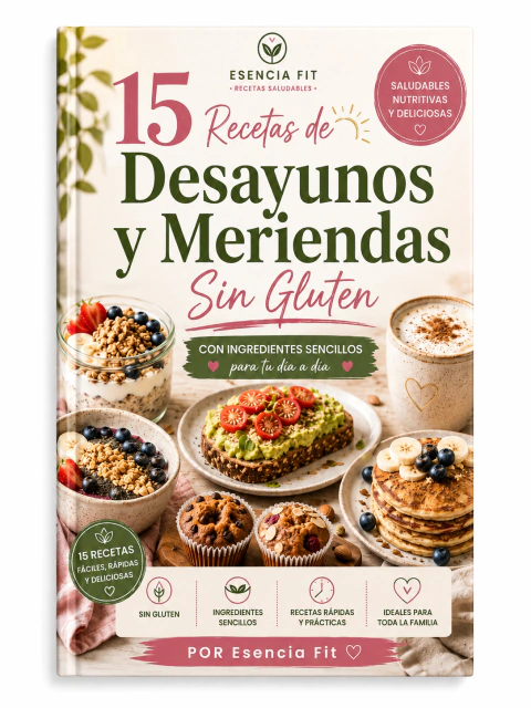 15 Desayunos y Meriendas sin Gluten