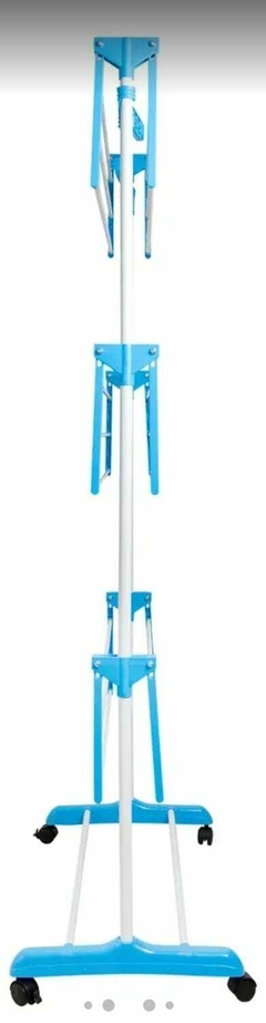 Tender Ropa 3 Niveles Con Rueda Vertical Portatil en internet