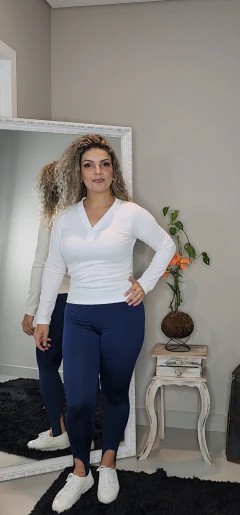 Blusinha flanelada botões Nina - loja online