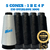 Kit 5 Fio Overloque 100g Cada Para Maquina Overloque
