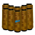 Kit 10 Linha 120 Cone 2000 Mil Jardas - Costura Reta - Linhas Nice