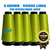Kit 5 Fio Overloque 100g Cada Para Maquina Overloque na internet