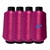 Fio Overloque 300g - 4 Cone Branco, Preto Ou Colorido - Linhas Nice