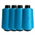 Fio Overloque 300g - 4 Cone Branco, Preto Ou Colorido - Linhas Nice