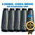 Kit 5 Fio Overloque 100g Cada Para Maquina Overloque
