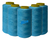 Kit 5 Linhas - 5 Mil Jardas - Maquina Costura Reta - Linhas Nice