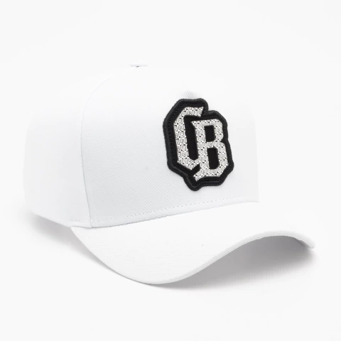 Boné ChoraBoy Aba Curva Acrílico - CB 3D - Branco - REF 380