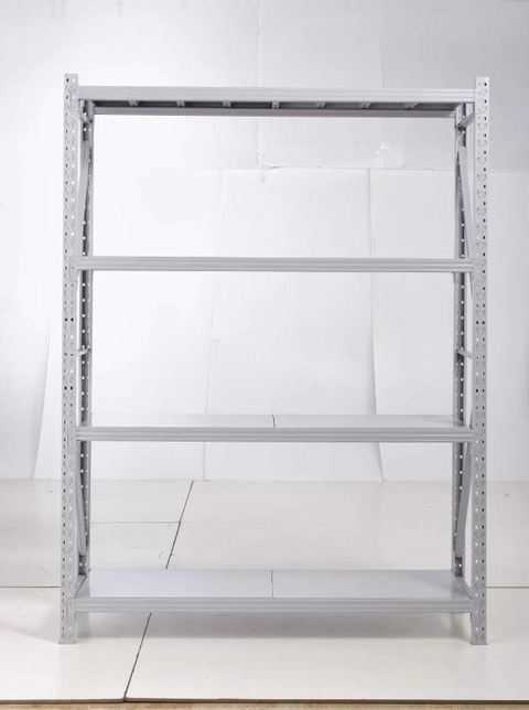 Estantería Industrial Gris 200x60x2mts 200kg 4estantes - comprar online