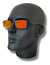 Óculos De Sol Lupa Lupinha Do Vilão Vilao Mandrak Masculino - Laranja - loja online
