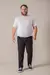 Calça sarja tradicional masculina plus size - comprar online